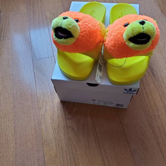 NEW. ADIDAS X JEREMY SCOTT SANDALS - Picture 2 of 5